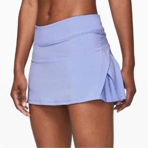 Lululemon play of the pleats skirt 13 Hydrangea blue, Size 8 (Originally $78)